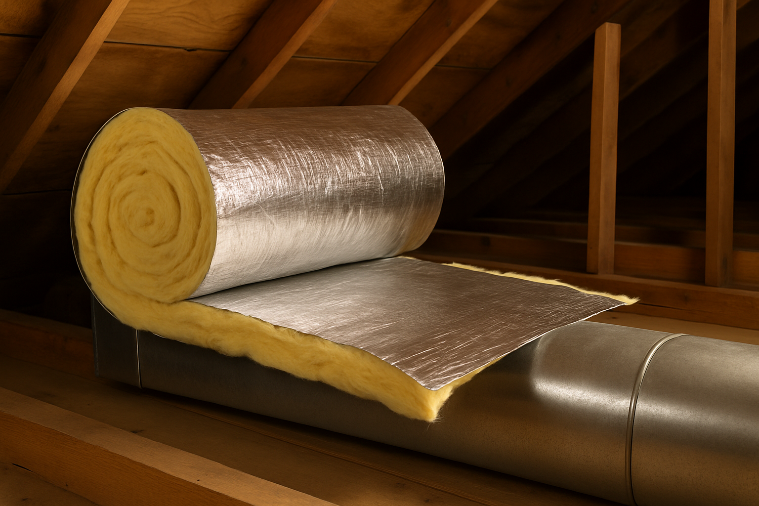 HVAC Wrapping Insulation Guide: R8 Duct Insulation, Types & Installation