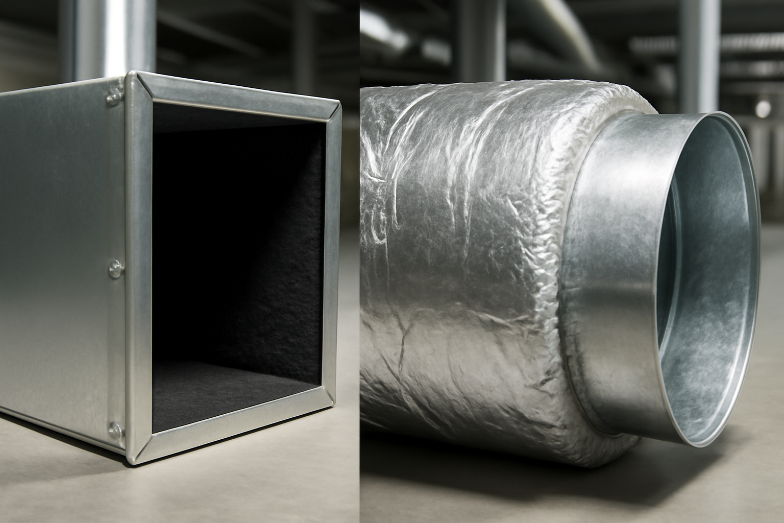 Duct Liner vs Duct Wrap: What's the Difference & When to Use Each