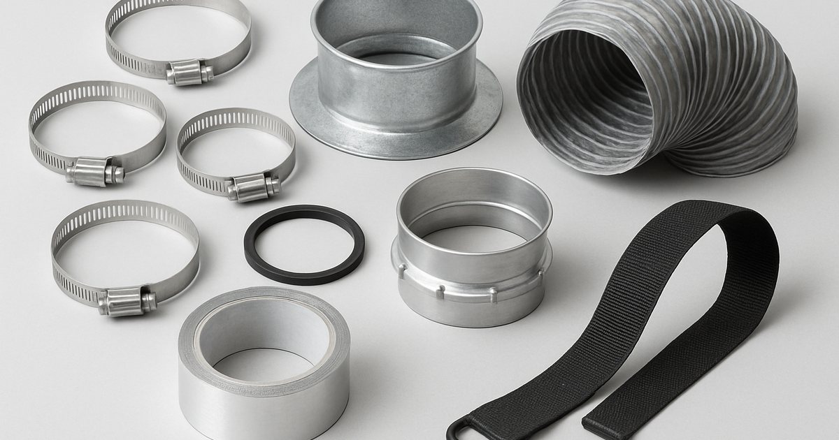 Ducting Hose Accessories: Clamps, Cuffs & Adapters [2026 Guide]