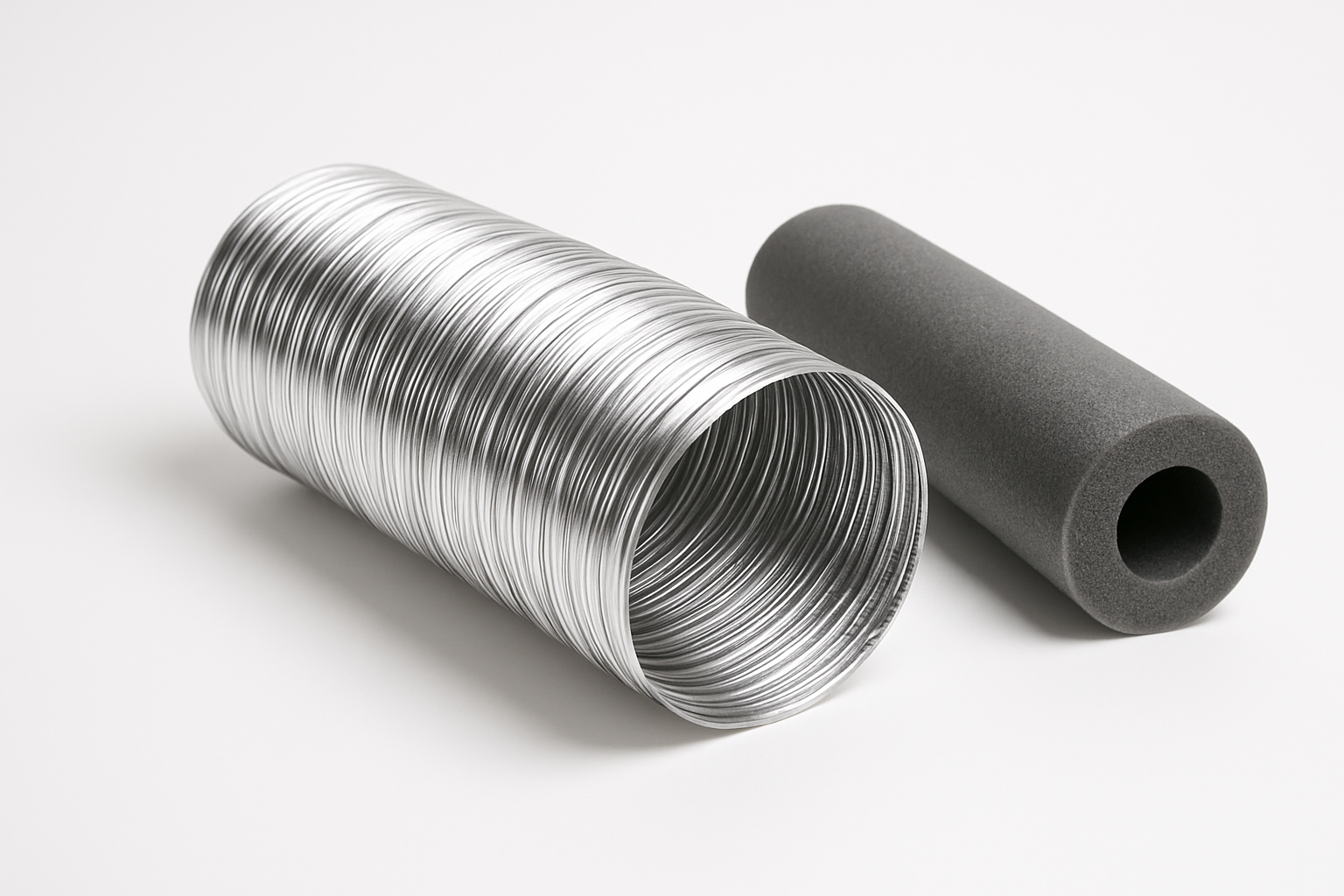 Insulated Semi-Rigid Duct: Aluminum Flex Duct for Dryers, Range Hoods & HVAC